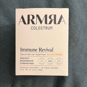 ARMRA Colostrum Immune Revival Powder - Blood Orange (White)